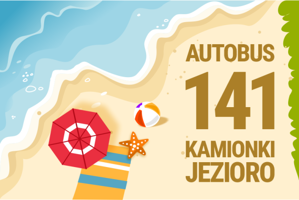 Linia 141 do Kamionek - grafika